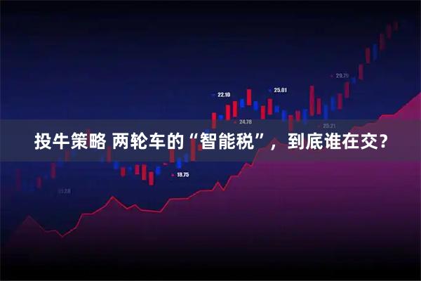 投牛策略 两轮车的“智能税”，到底谁在交？