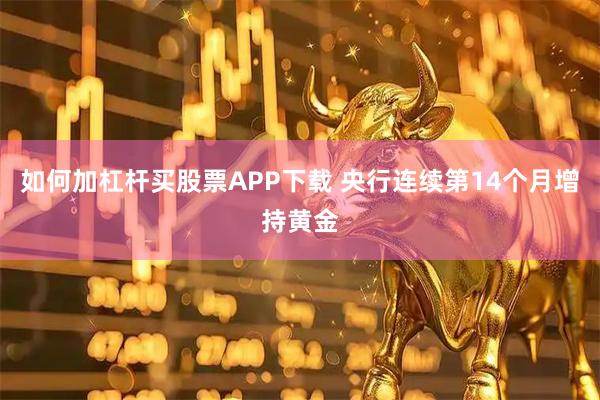 如何加杠杆买股票APP下载 央行连续第14个月增持黄金